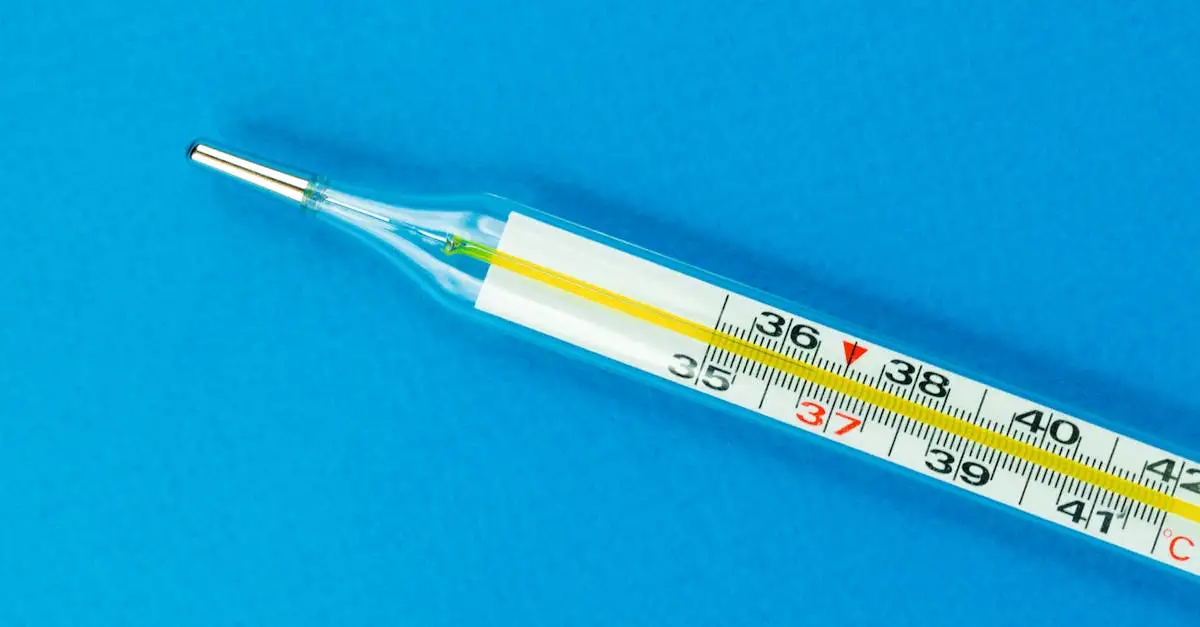 Braun thermometer instellen op graden Celsius